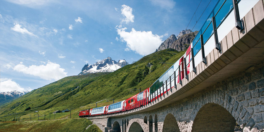 Glacier Express train